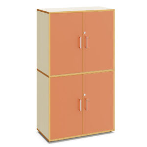 Armario Inge arce 4 huecos con 4 puertas terracota 00 534 509 AT