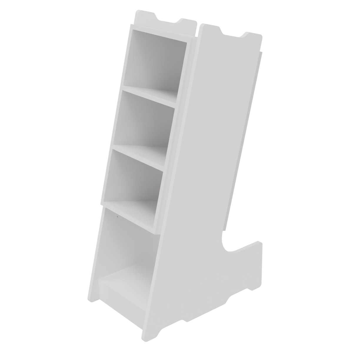 Carro porta libros Toteem Cart Acabado blanco 24 TCART M00