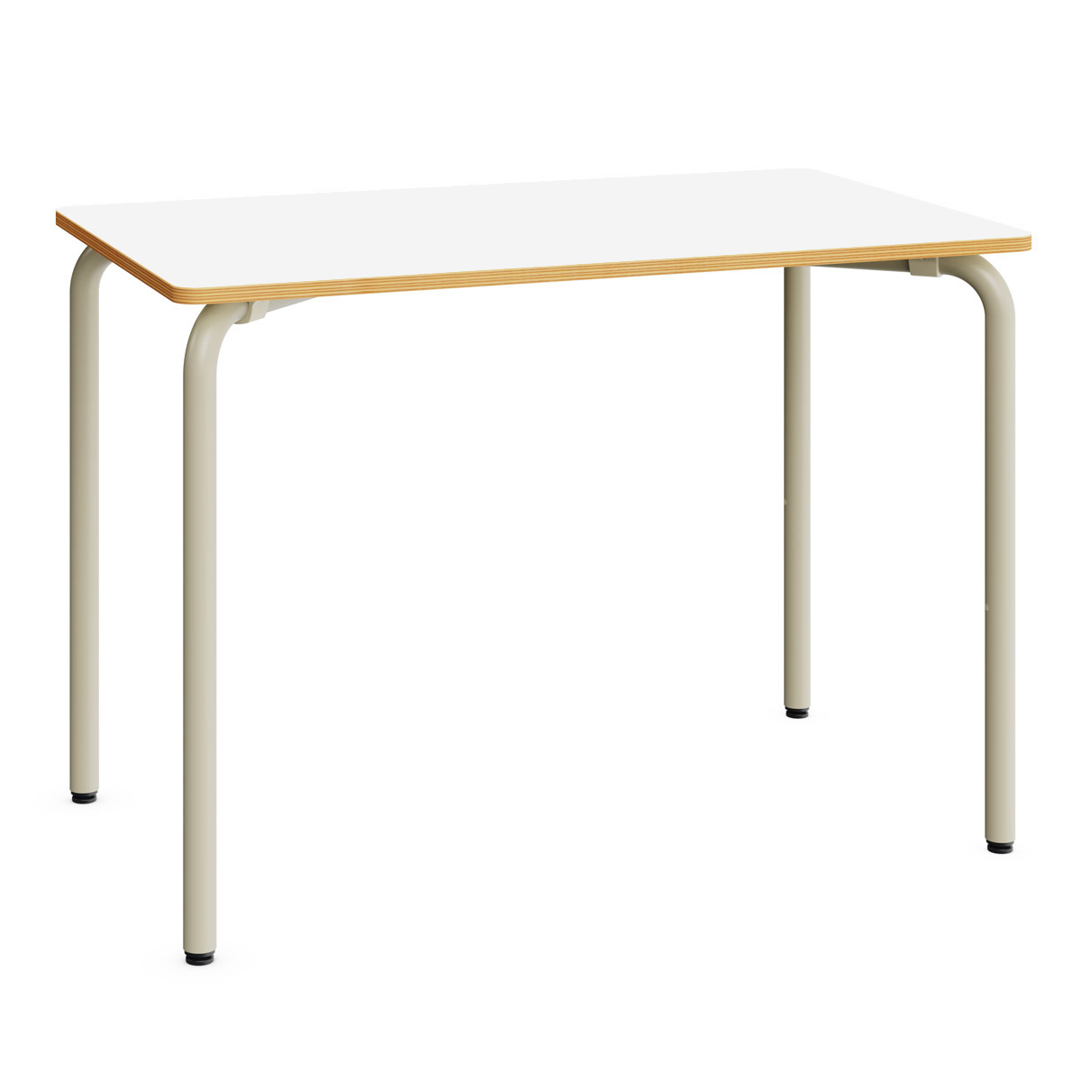 Mesa escolar Rectangle con tapa arce 180x80cm Talla 6 00 REC02 6 B