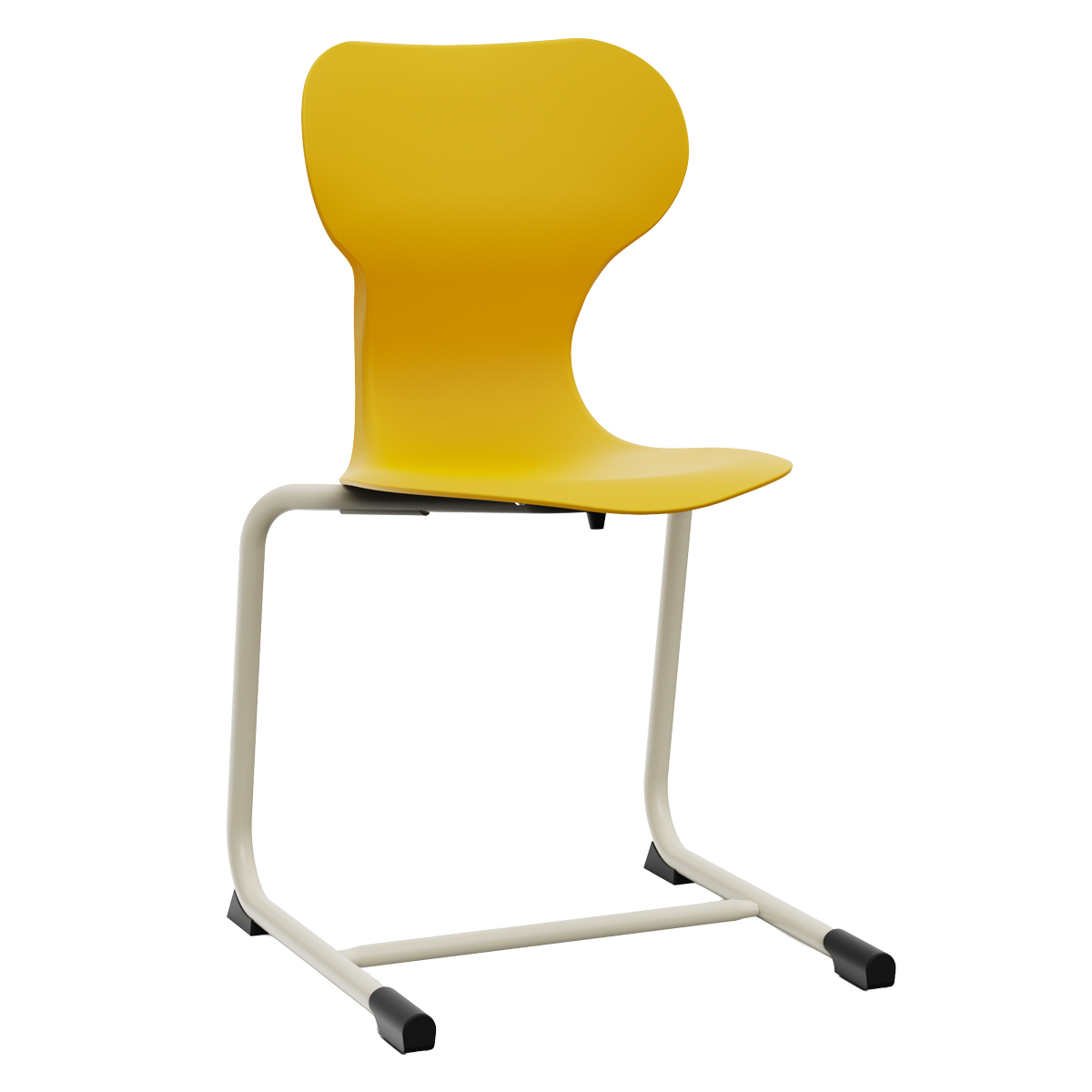 Silla Mia Cantilever patin Carcasa ocre 00 1027 66