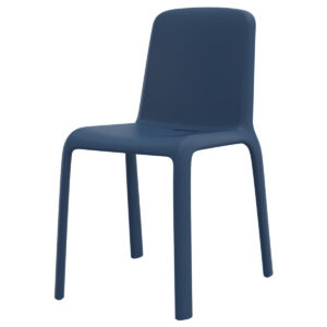 Silla Snow de polipropileno azul 28 300 BL