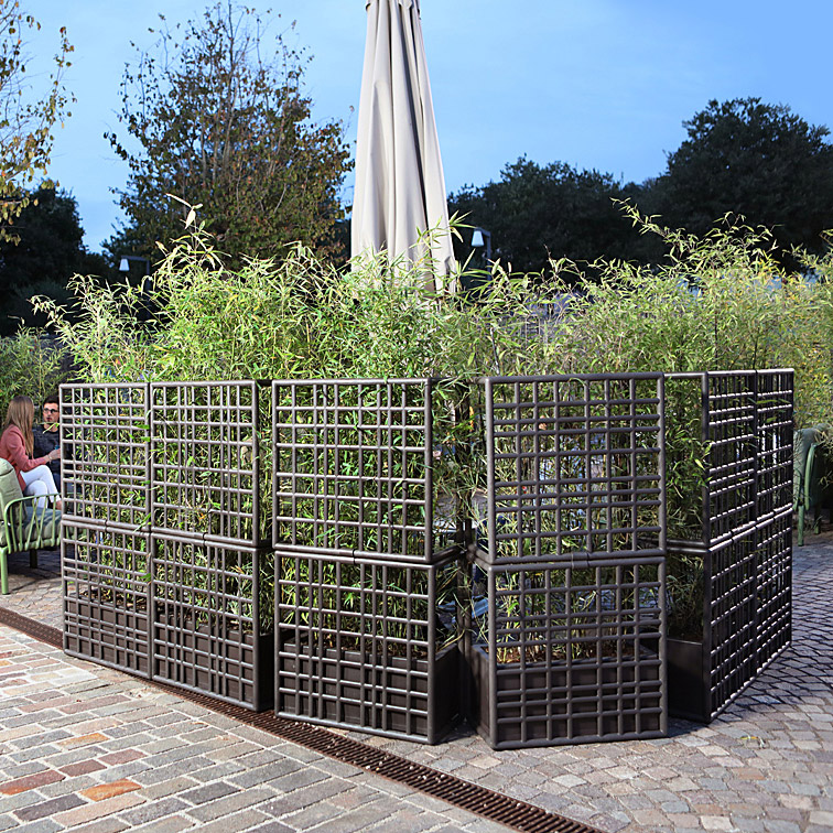 mamparas de exterior para terraza bar