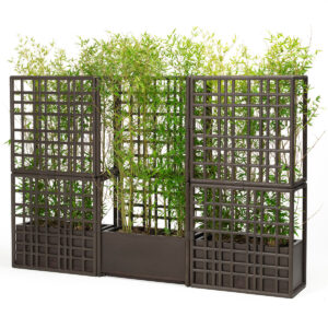 separador modular de terraza de restaurante